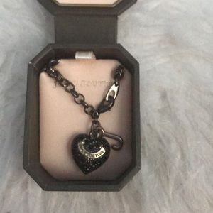 Authentic Juicy Couture Black Studded Bracelet